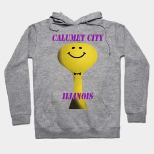 Calumet City Smiley Water tower Hoodie